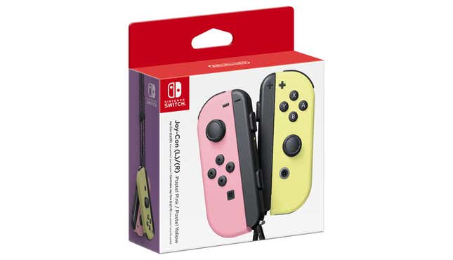 تصویری برای مقاله با عنوان Nintendo Releasing Beautiful New Pastel Joy-Cons